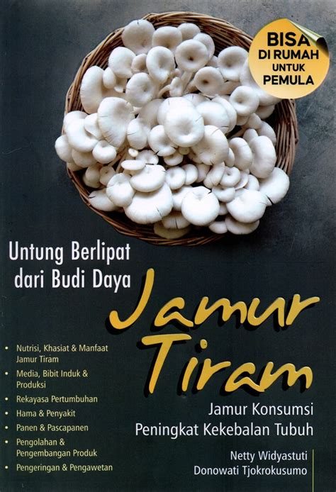 Jual Buku Untung Berlipat Dari Budi Daya Jamur Tiram Karya Netty