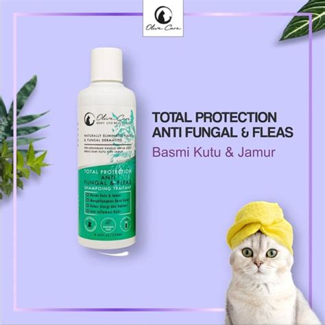 Jual Olive Care Shampo Kucing Shampoo Conditioner Untuk Atasi Jamur