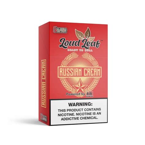 Loud Leaf Russian Cream 5ct 10pk Nimbus Imports