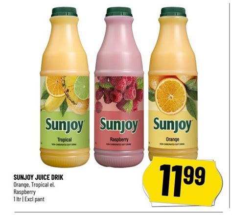 SUNJOY JUICE DRIK tilbud hos Løvbjerg