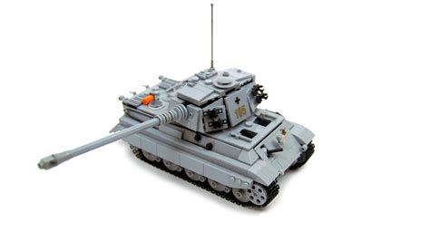 Tiger 2 King Tiger Lego Technic Mindstorms Model Team And Scale