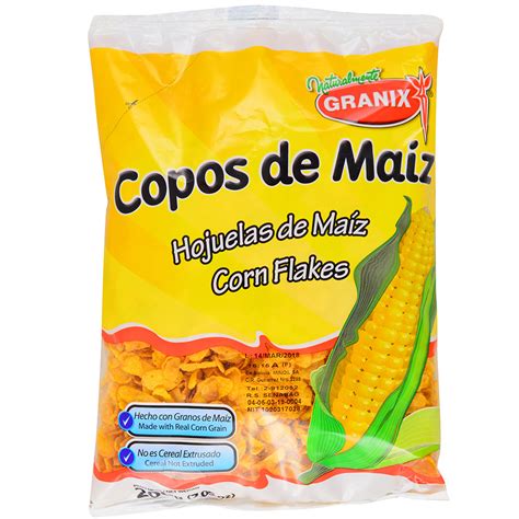 Copos De Maiz Cereales Granix Copos De Maiz 1000 Gr 6 X 1000 Gr