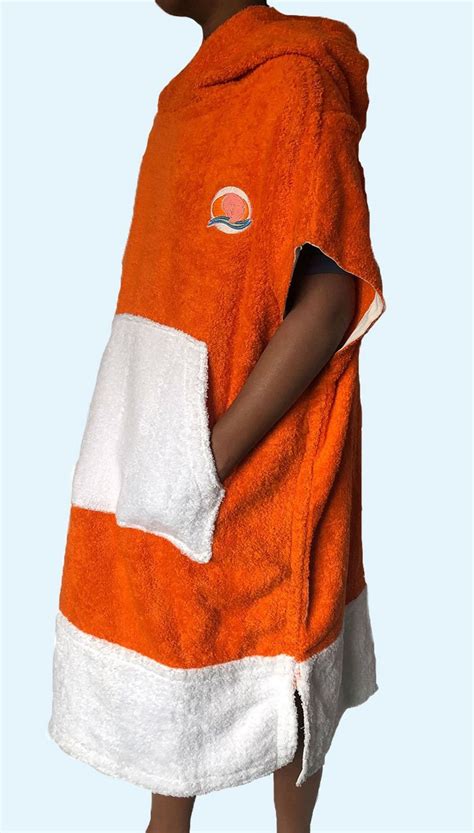 Surf Poncho/ Hooded Beach Towel/ Swim Cover Up/ Swim Poncho/ | Etsy