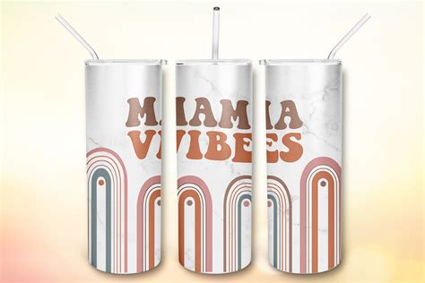 Mama Boho Tumbler Sublimation Design Graphic By Bonnydesign · Creative