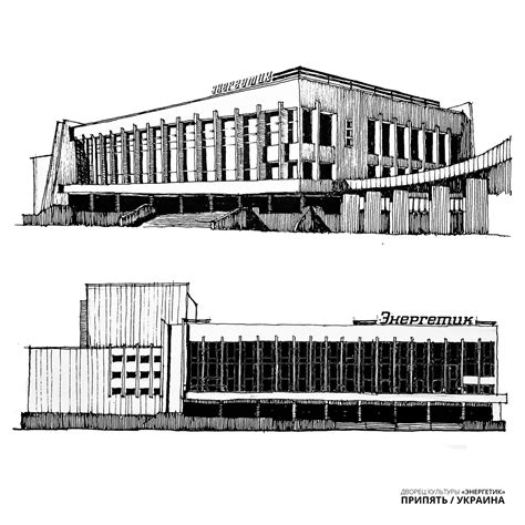 Soviet Architecture Sketches Behance