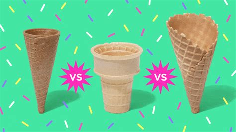 Types Of Ice Cream Cones Wafer Sugar Vs Waffle More 43 Off