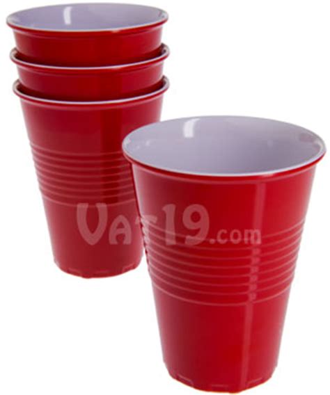 Reusable "Plastic" Cups: Party cups that you never throw away.