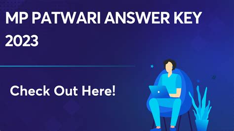 Mp Patwari Answer Key 2023 Details And Important Instruction