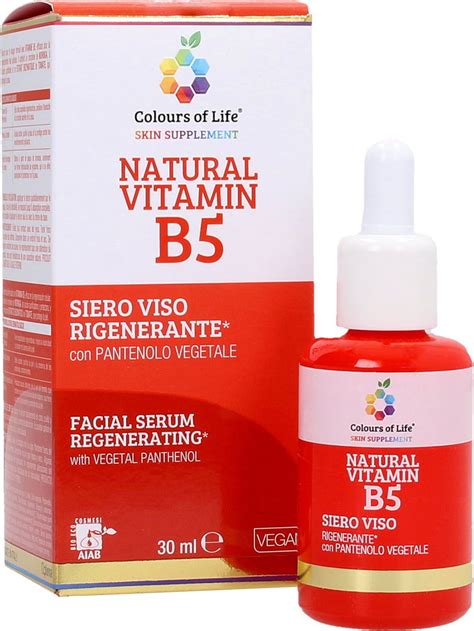 Optima Naturals Colours Of Life Vitamin B5 Serum 30 Ml Ecco Verde