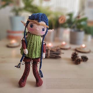 Ravelry Elf Dilara amigurumi pattern by Eva Peñafiel