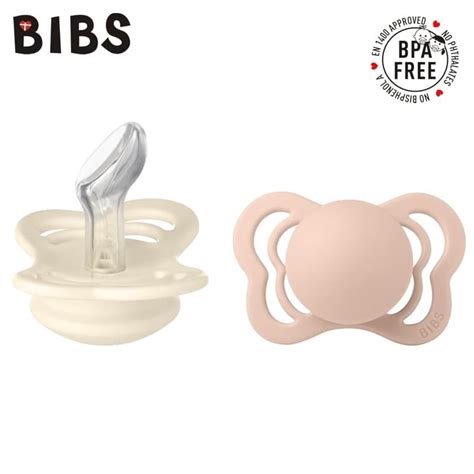 Bibs Couture 2 Pack Ivory Blush S Smoczek Anatomiczny Silikonowy