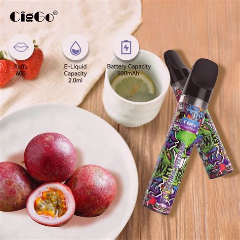 Electronic Disposable Puffs Vape Pod 2ml E Liquid 600 Puffs Disposable