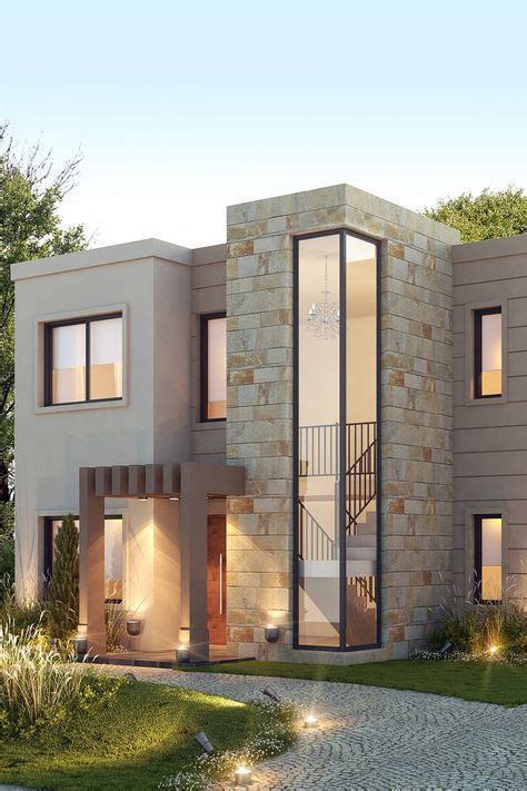 "Lighting the Way: Modern House Front Illumination" "Creating Privacy ...