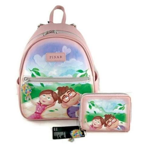 Loungefly Disney Pixar Up Carl Ellie Balloons Mini Backpack