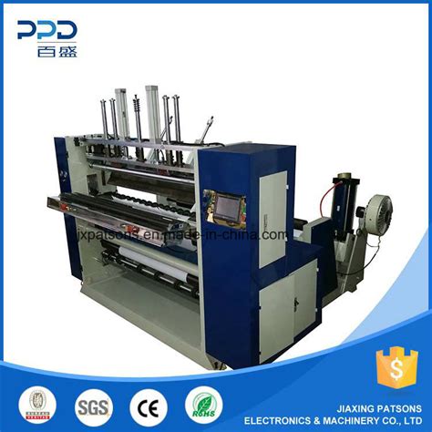 Large Web Thermal Paper Roll Slitting Machine China Web Thermal Paper