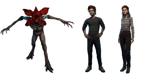 Demogorgon, Steve and Nancy's model renders from BleedingCool's article ...