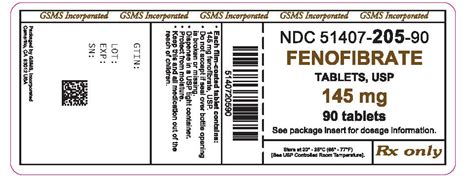 Product Images Fenofibrate Photos Packaging Labels Appearance