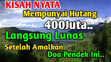 Amalan Pelunas Hutang Baca Doa Pendek Ini Hutang Anda Lunas Seketika