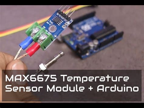 Arduino K Type Thermocouple With MAX6675 Amplifier Random 50 OFF