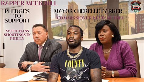 Meek Mill Pledges To Support Mayor Parker With Philly Mass Shootings