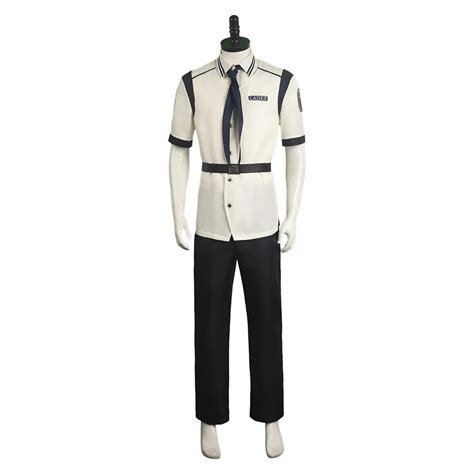 One Piece Live Action Coby Koby Marine Uniform Outfit Costume Cosplay ...