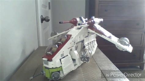 Lepin Star Wars Republic Gunship Review 05041 Youtube