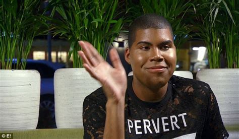 Ej Johnson Shows Off His Weight Loss Once Again In Givenchy Lace T Shirt Daily Mail Online