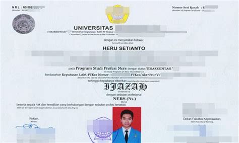 Detail Contoh Foto Ijazah S1 Koleksi Nomer 31