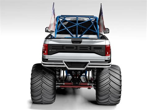 Ford Raptor Monster Truck D Turbosquid