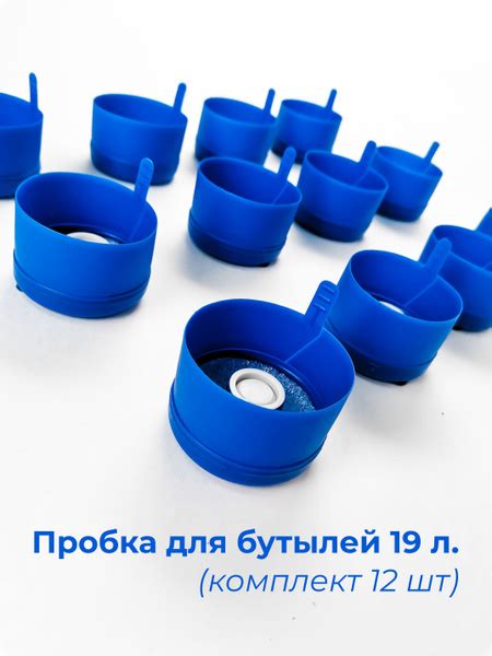 Характеристики Пробка (крышка) для ПЭТ бутылей, бутылок 19 л и 12,5 л ...