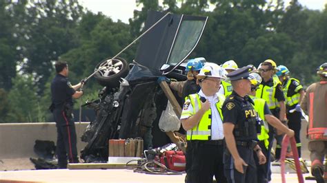 Man Airlifted To Hospital After Crash On Hwy 407 Toronto Globalnews Ca