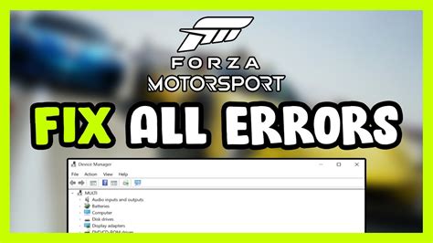 FIX Forza Motorsport Crashing Freezing Not Launching Stuck Black