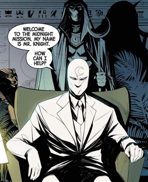 Mr Knight Moon Knight Comics Moon Knight Marvel Moon Knight