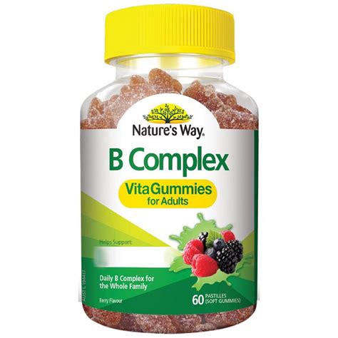 Buy Natures Way Adult Vita Gummies B Complex 60 Online At Chemist