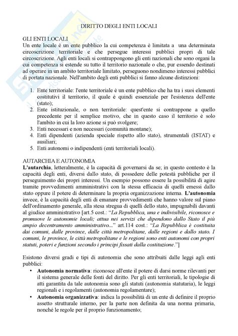 Compendio Di Diritto Degli Enti Locali 5