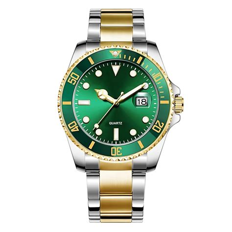 mm green dial   men