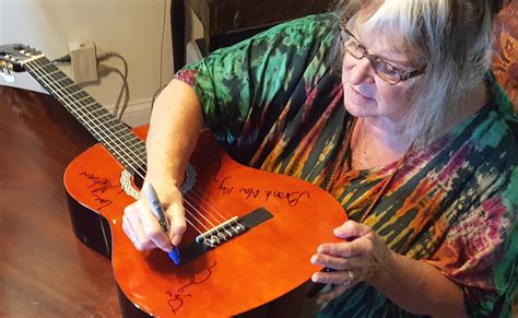 Charitybuzz: Melanie, Performer at Woodstock 1969 Signed Acoustic Guitar