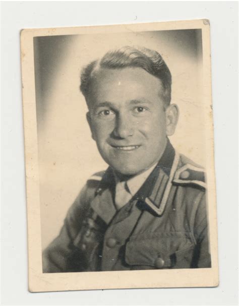 Wehrmacht Heer Unteroffizier Passbild Foto F R Wehrpass Oder Soldbuch