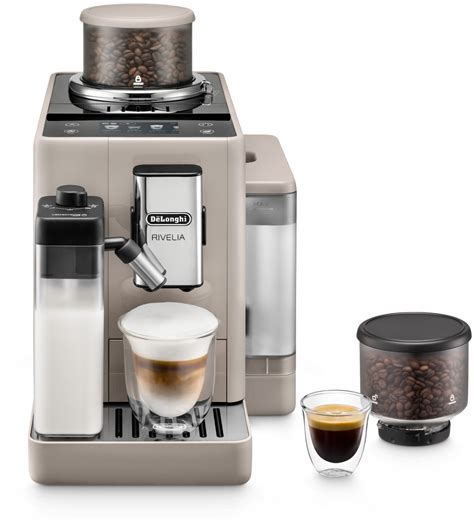 DeLonghi EXAM440 55 BG Rivelia Milk Kaffee Vollautomat Sand Beige