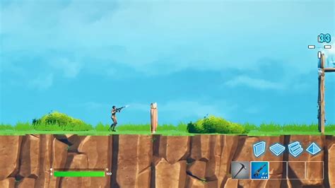 Fortnite Modder Recreates The Game In 2d Mode