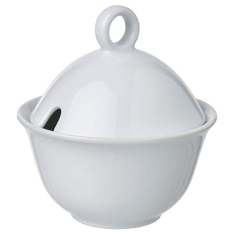 UPPLAGA sugar bowl, white - IKEA CA