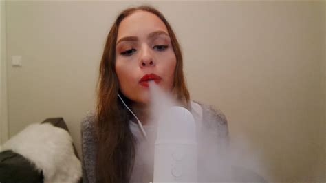 Asmr Cloud Therapy Vaping Whispering Tapping Youtube