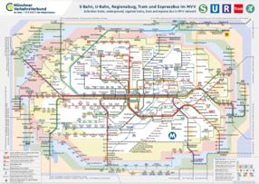 MVV Netzpläne MVV Tarifpläne und MVV Verkehrslinienpläne MVV