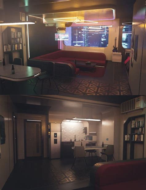 Cyberpunk Studio Apartment Daz D Poser Presetsfx