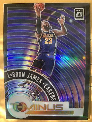 Panini Donruss Optic Lebron James T Minus Purple Holo Prizm