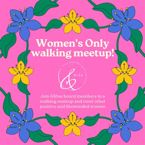 Women only walking meetup! — &Rise