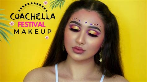 Coachella Festival Makeup Tutorial Dania Marie Youtube