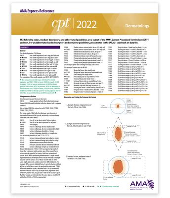 Cpt And Hcpcs Level Ii Express Reference Coding Card Off