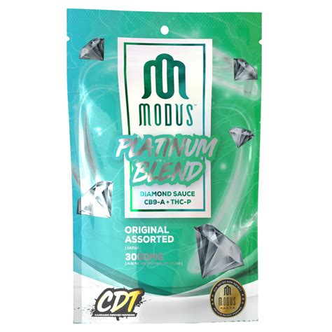 Modus Platinum Blend Gummies 3000mg D8 Gas