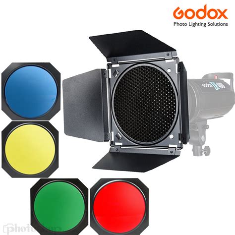 Godox BD-04 шторки, соты, цветные фильтры | | photoshop.com.ua
